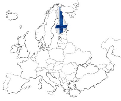 Finland Finland kart