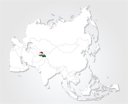 Tadsjikistan Tadsjikistan kart