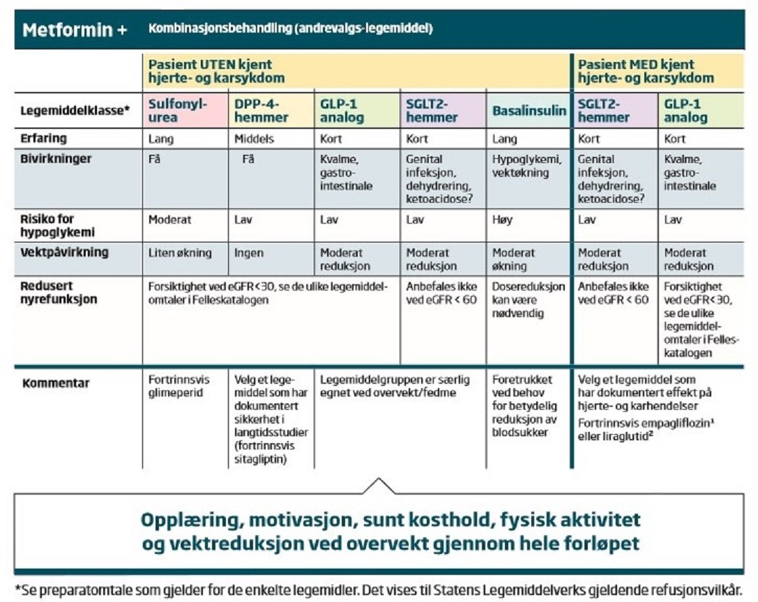 Diabetes Type 2 Retningslinjene Er Oppdatert Nhi No